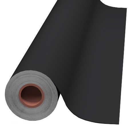 24IN MATTE BLACK 651 INTERMEDIATE CAL - Oracal 651 Intermediate Calendered PVC Film